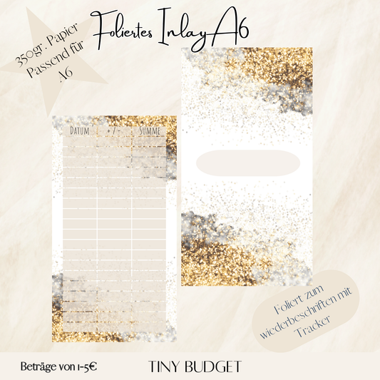 Folierte A6 Inlays