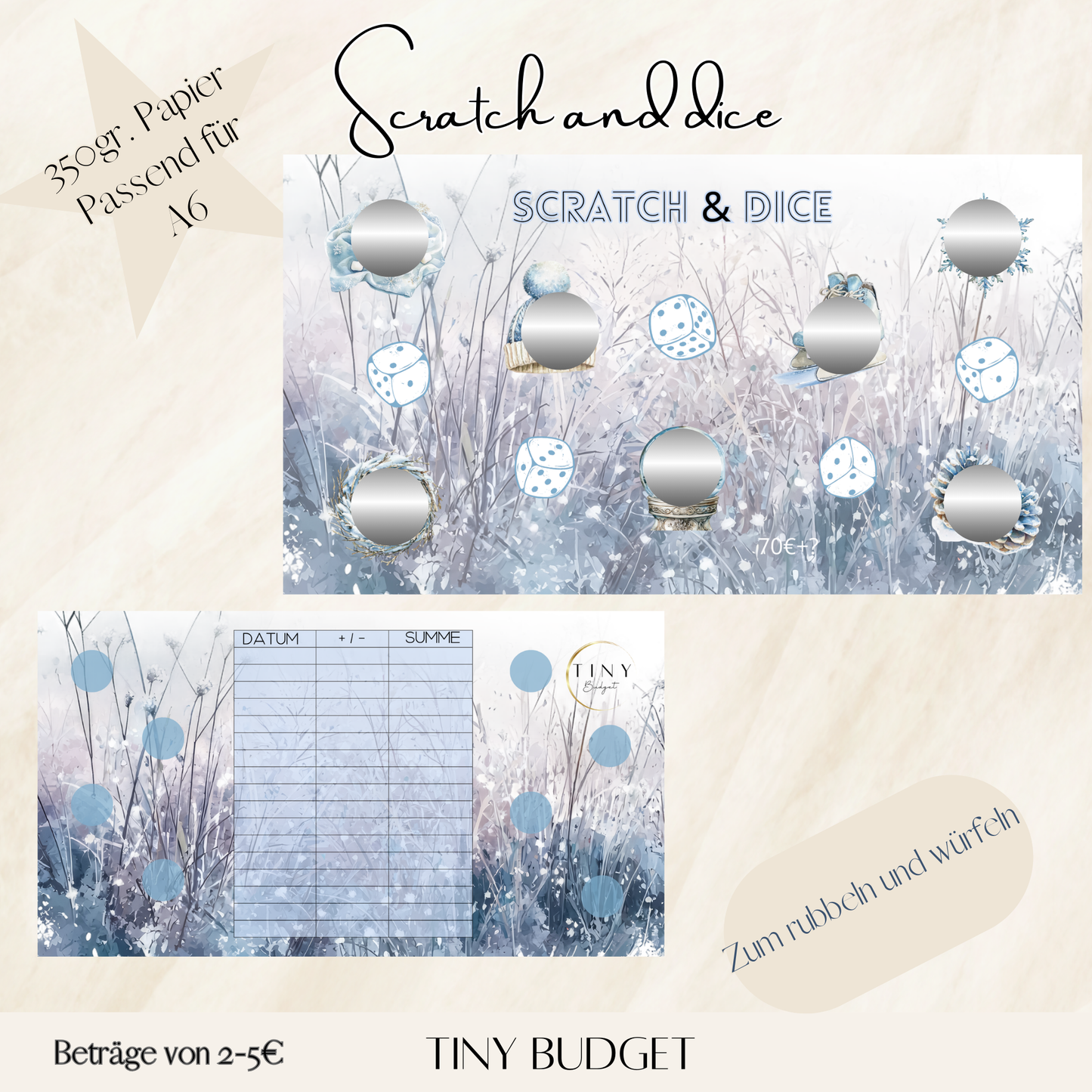 scratch and dice