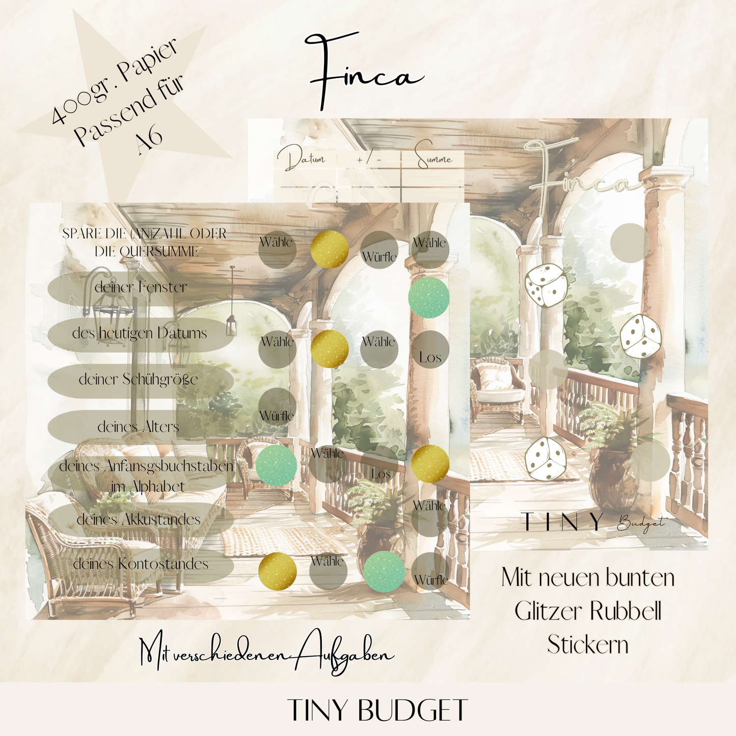 Finca ( ohne lose )