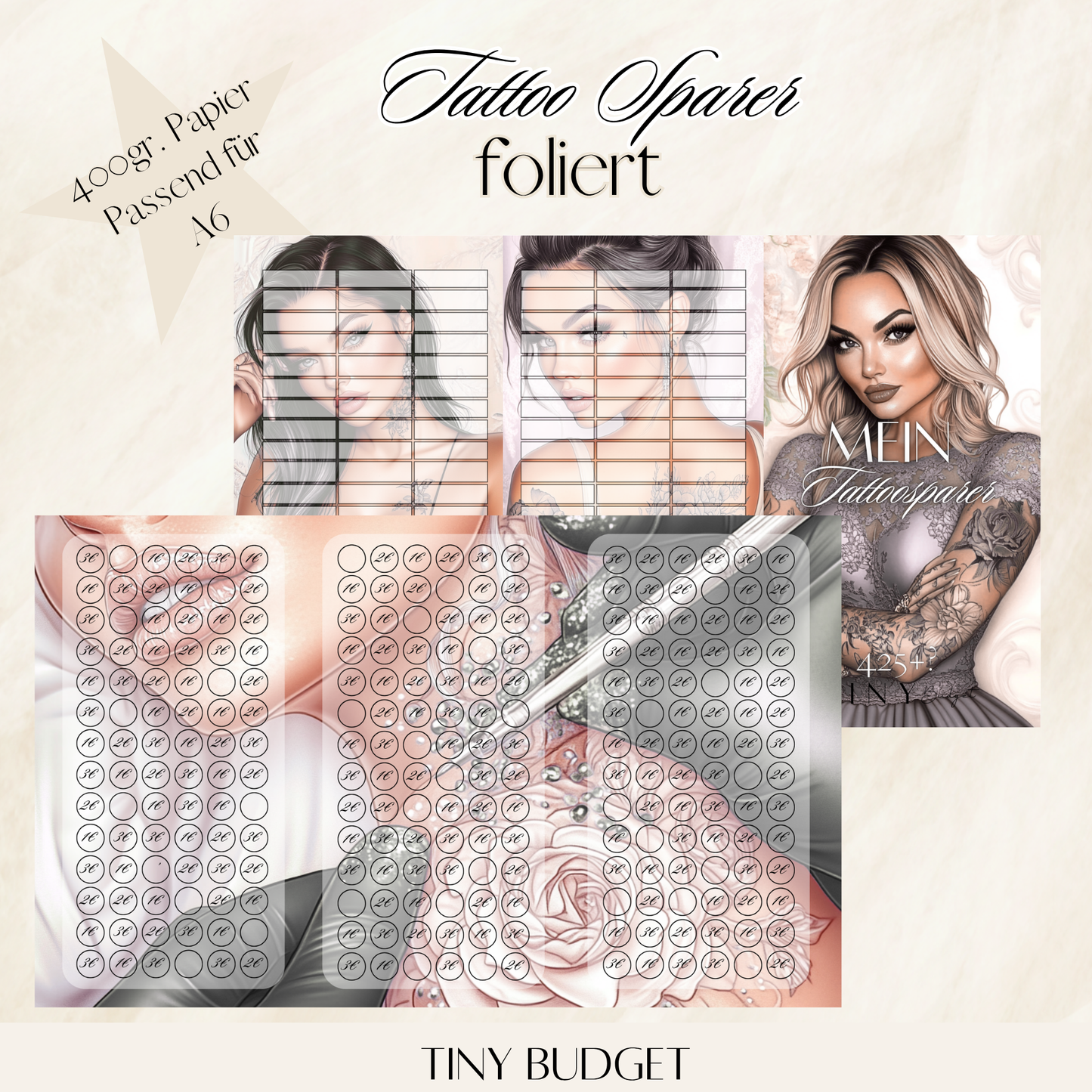 Tattoo Sparer Foliert